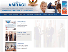Tablet Screenshot of amraci.org